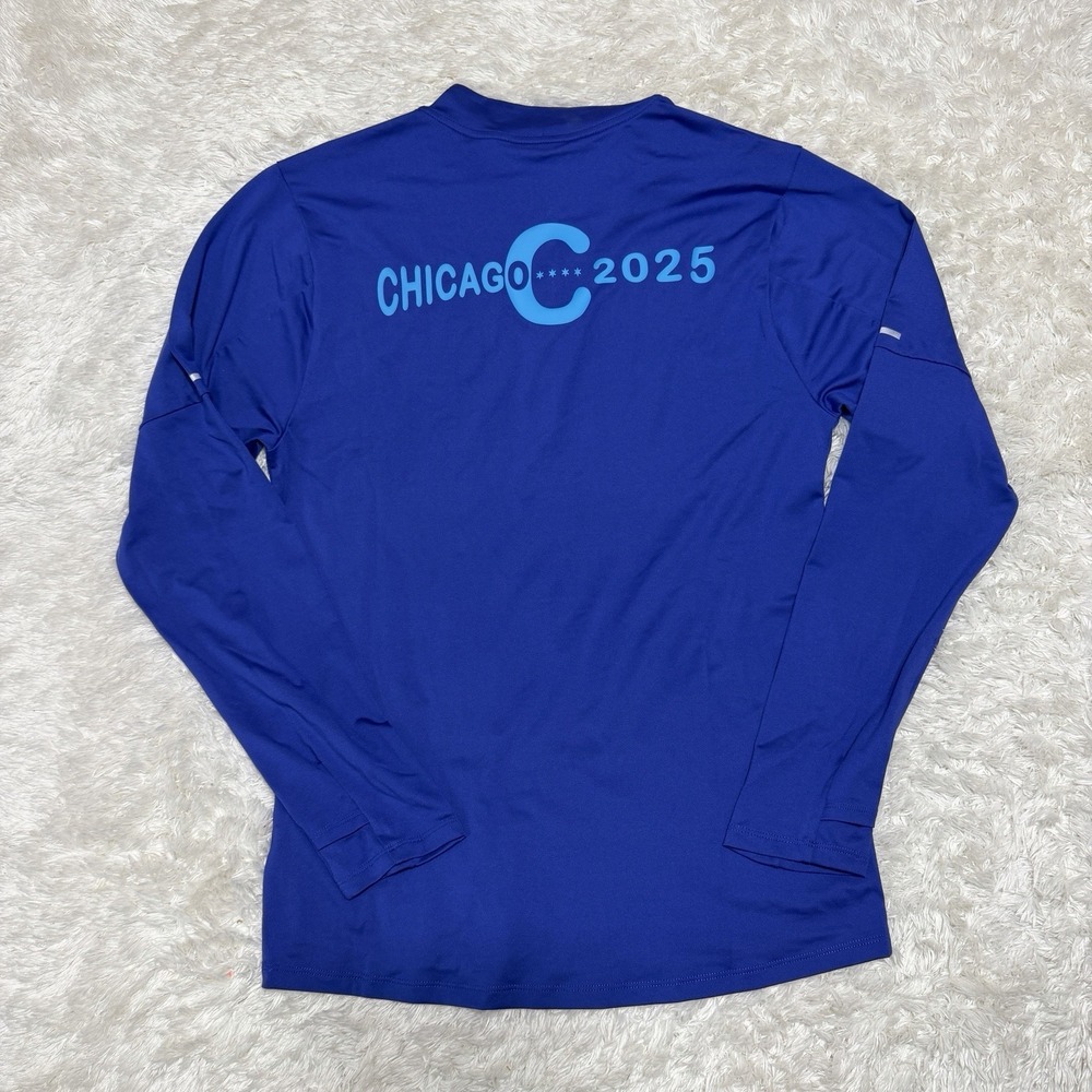 Nike PE 2025 Chicago Marathon Element 1/4 Zip Running Shirt HQ4199-539 Men Large - Picture 2 of 6
